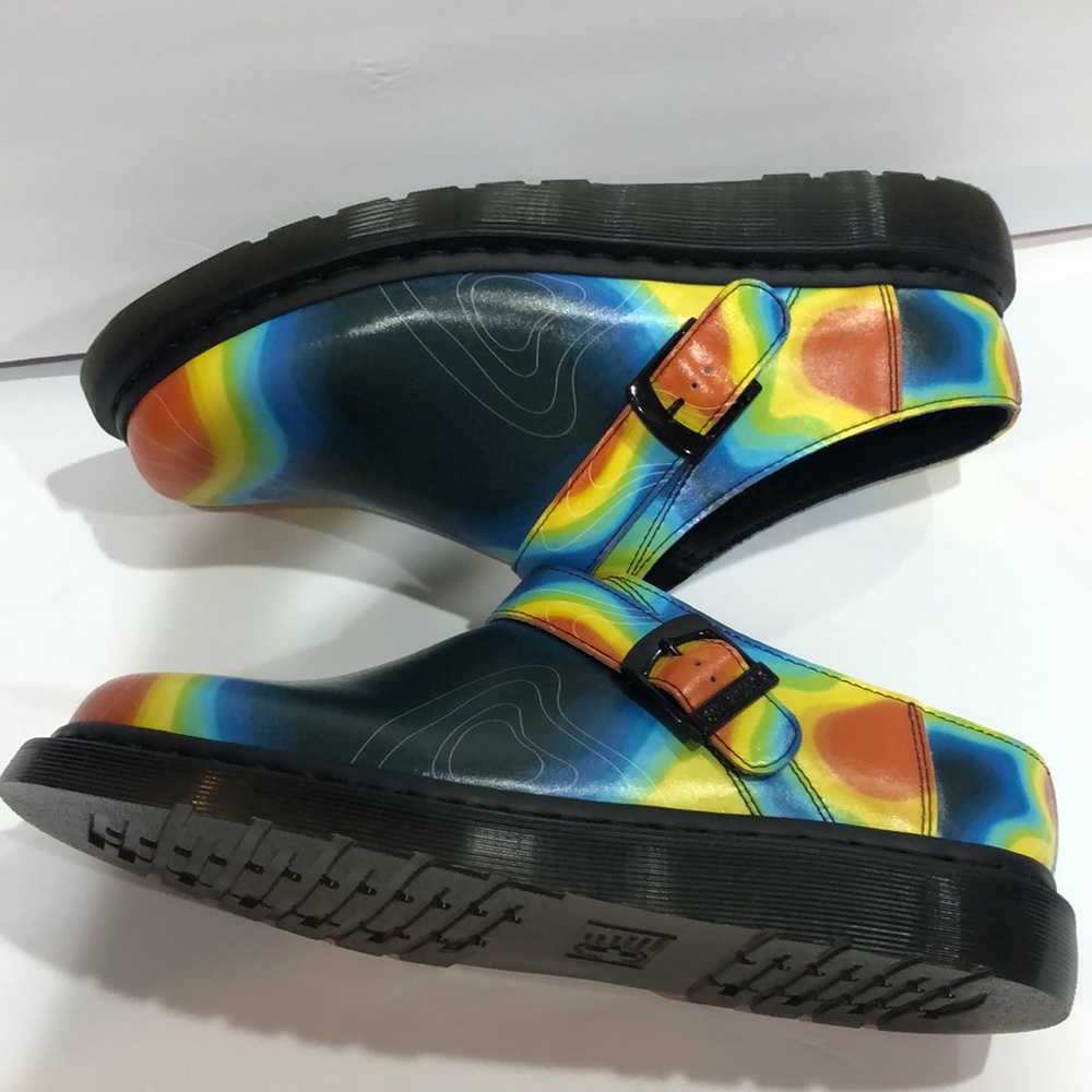 Doc Martens ISHAM GENIX THERMAL MAP LEATHER SLINGBACK MULE‎ mules size 11 men - Picture 8 of 10